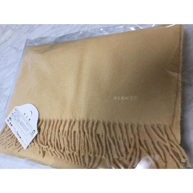 HERMES エルメス カシミヤ100%マフラー 正規品