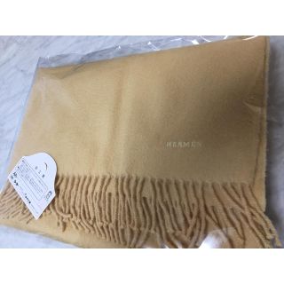 エルメス(Hermes)のHERMES エルメス カシミヤ100%マフラー 正規品(マフラー/ショール)