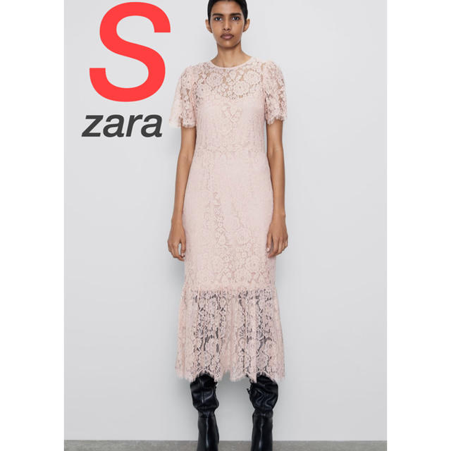 Zara Zara レース ワンピース 結婚式 二次会 ドレス 新品 完売の通販 By ふわ S Shop ザラならラクマ