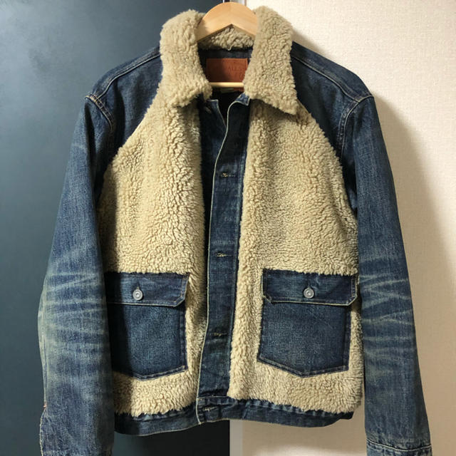 RRL(ダブルアールエル)のRRL デニムグリズリージャケット　即完売品 メンズのジャケット/アウター(Gジャン/デニムジャケット)の商品写真