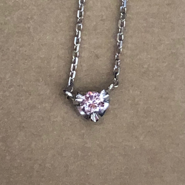 ピンクダイヤ 0.089ct Fancy purplish pink アーガイル 定番の中古商品