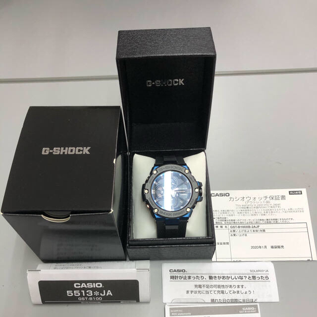 G-SHOCK(ジーショック)のG-SHOCK GST-B100XB-2AJF 新品未使用品 メンズの時計(腕時計(アナログ))の商品写真