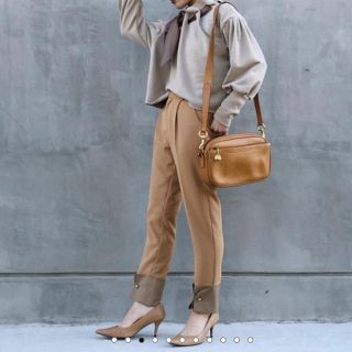 アメリヴィンテージ(Ameri VINTAGE)の【ささ様専用】【AMERI】TAPERED PANTS ヘムラインスカート(カジュアルパンツ)