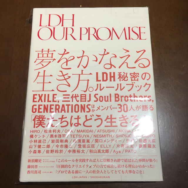 小学館(ショウガクカン)のＬＤＨ　ＯＵＲ　ＰＲＯＭＩＳＥ エンタメ/ホビーの本(ビジネス/経済)の商品写真