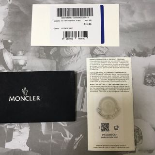 モンクレール(MONCLER)のモンクレール　ジーニアス　7 フラグメント fragment ベルクロ　43(スニーカー)