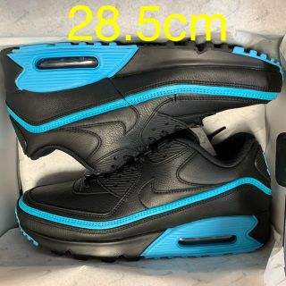 ナイキ(NIKE)の28.5cm UNDEFEATED AIR MAX 90 BLACK BLUE(スニーカー)