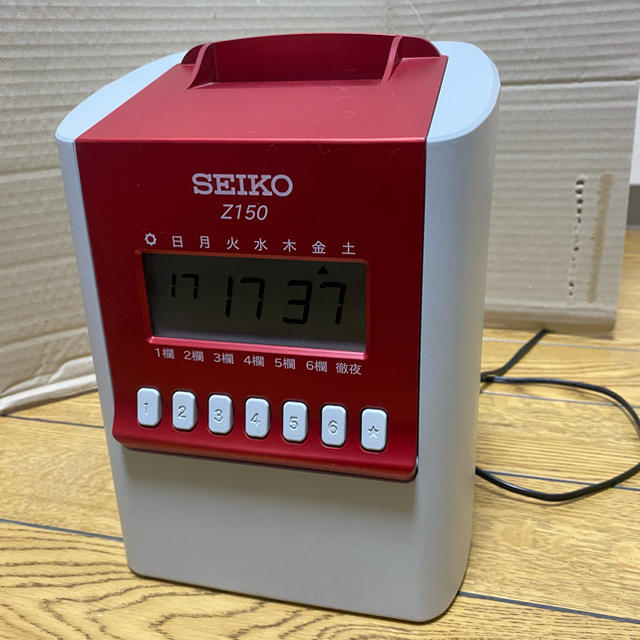 送料込み タイムレコーダー Z150 SEIKO セイコー ♯タイムカード 打刻 | フリマアプリ ラクマ