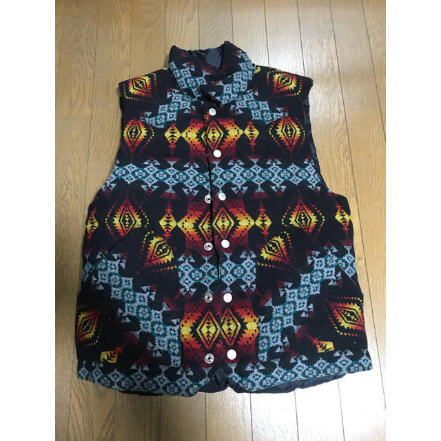 PENDLETON(ペンドルトン)のペンドルトン ダウン ベスト M パタゴニア メンズのジャケット/アウター(ダウンジャケット)の商品写真