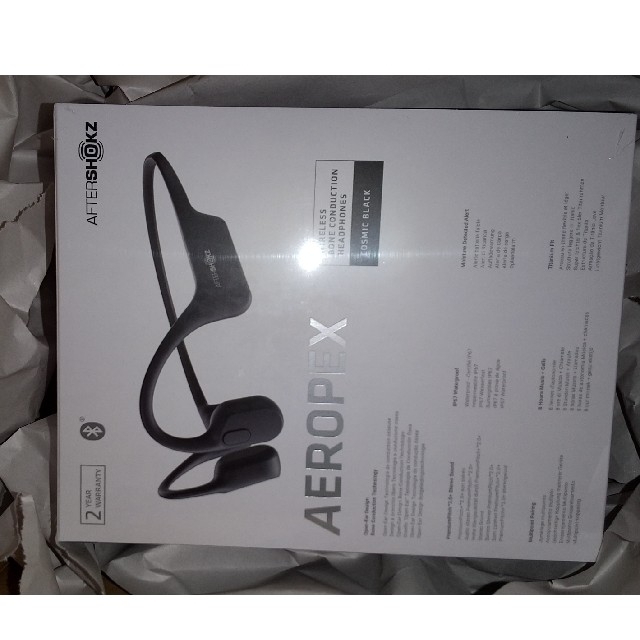 【新品未開封】骨伝導ワイヤレスヘッドホン   AfterShokz Aerope