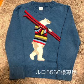 ベビーギャップ(babyGAP)のbabyGAP  スキーくま柄　ニット　5years (ニット)