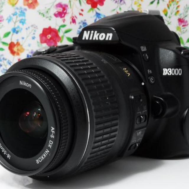 【在庫あり】 Nikon - ❤️初心者最適機種❤️Nikon D3000 レンズセット デジタル一眼