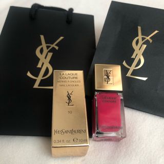 イヴサンローランボーテ(Yves Saint Laurent Beaute)のイヴ・サンローラン　ラ　ラッククチュール　ネイル　10(マニキュア)