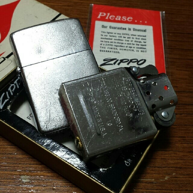 ZIPPO(ジッポー)の1953年後期〜1954年前期 超ヴィンテージ!! メンズのファッション小物(タバコグッズ)の商品写真