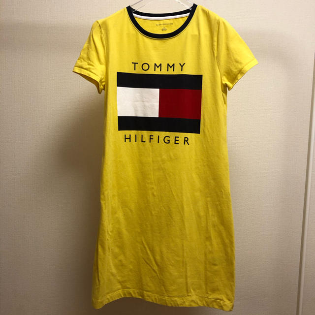 TOMMY HILFIGER(トミーヒルフィガー)のトミー💗Tシャツワンピース レディースのトップス(Tシャツ(半袖/袖なし))の商品写真