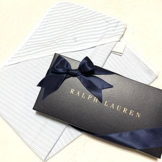 ラルフローレン(Ralph Lauren)のBABY BOY おくるみ 新品 ダブルニット フーデッド ブランケット(おくるみ/ブランケット)