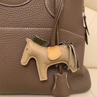 エルメス(Hermes)のHERMES エルメス　ロデオ チャーム　トレンチ　pm(キーホルダー)