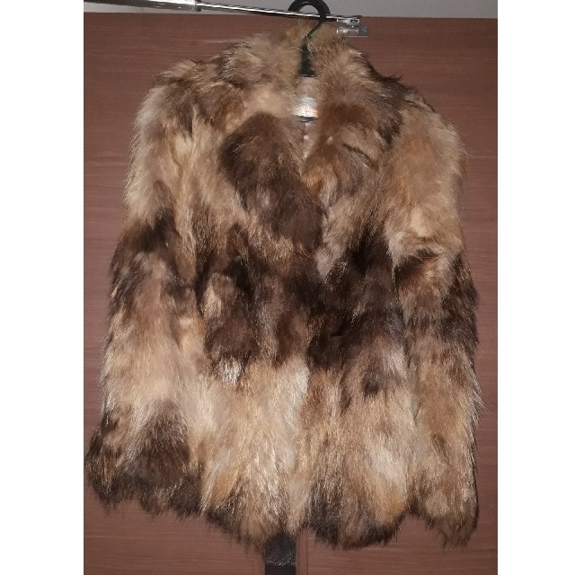 ラクーン毛皮コート　 レディースのジャケット/アウター(毛皮/ファーコート)の商品写真