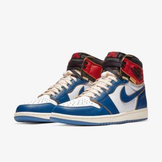 ナイキ(NIKE)の18AW UNION NIKE AIR JORDAN 1 OG 24.5(スニーカー)