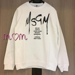 エムエスジイエム(MSGM)の新シーズン　MSGM ロゴトレーナー　14y(スウェット)