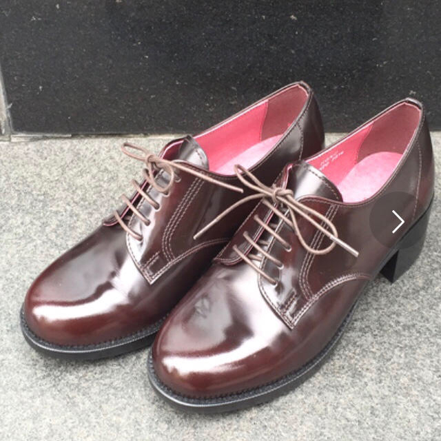 HARUTA(ハルタ)の❁いめ様専用❁ HARUTA ハルタ 本革 ヒールアップレザープレーントゥ レディースの靴/シューズ(ローファー/革靴)の商品写真