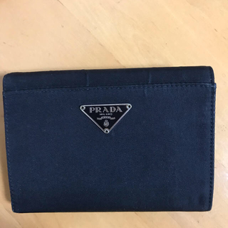 プラダ(PRADA)のプラダ 財布　三つ折り　黒(財布)