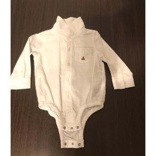 ベビーギャップ(babyGAP)の【美品】baby GAPシャツロンパース🐻💖(シャツ/カットソー)