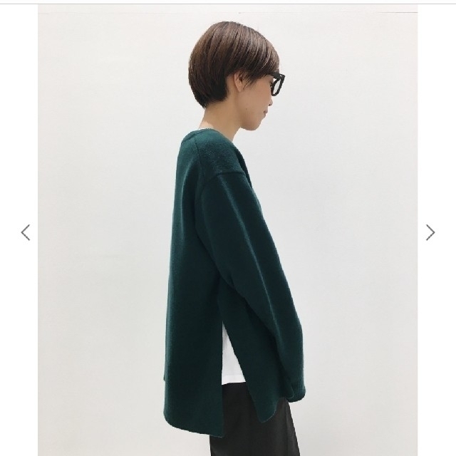 L'Appartement DEUXIEME CLASSE(アパルトモンドゥーズィエムクラス)の【HARK★様ご専用】
Wool cashmere C/N Slit Kni レディースのトップス(ニット/セーター)の商品写真