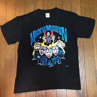 マンウィズアミッション(MAN WITH A MISSION)のMAN WITH A MISSION  Tシャツ　Sサイズ(ミュージシャン)