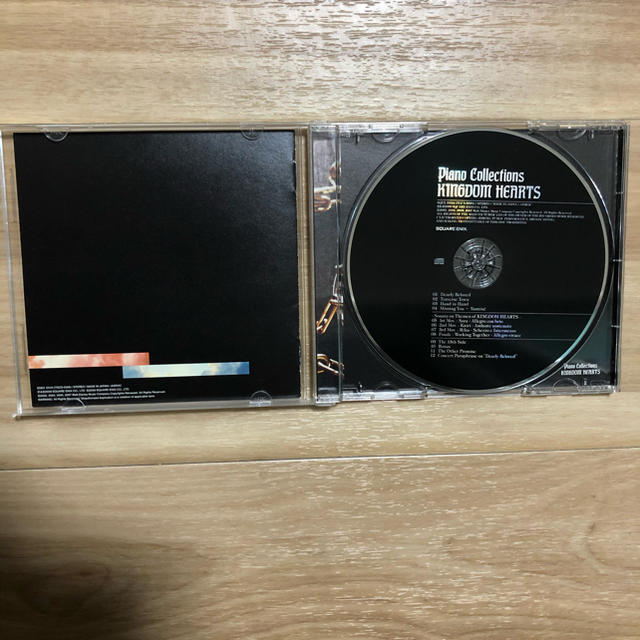 SQUARE ENIX(スクウェアエニックス)のキングダムハーツ  ピアノコレクション CD サウンドトラック 下村陽子 エンタメ/ホビーのCD(ゲーム音楽)の商品写真