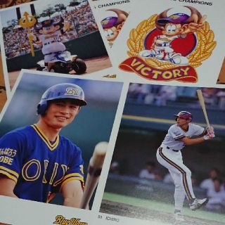 オリックス1995パリーグ優勝記念ポストカードセット☆イチロー(記念品/関連グッズ)