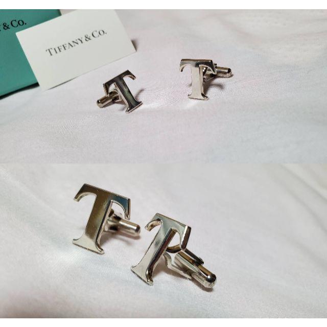 Tiffany & Co.(ティファニー)の正規限定 ティファニー×トヨタ Tロゴカフス イニシャルエンブレム SVゴシック メンズのファッション小物(カフリンクス)の商品写真