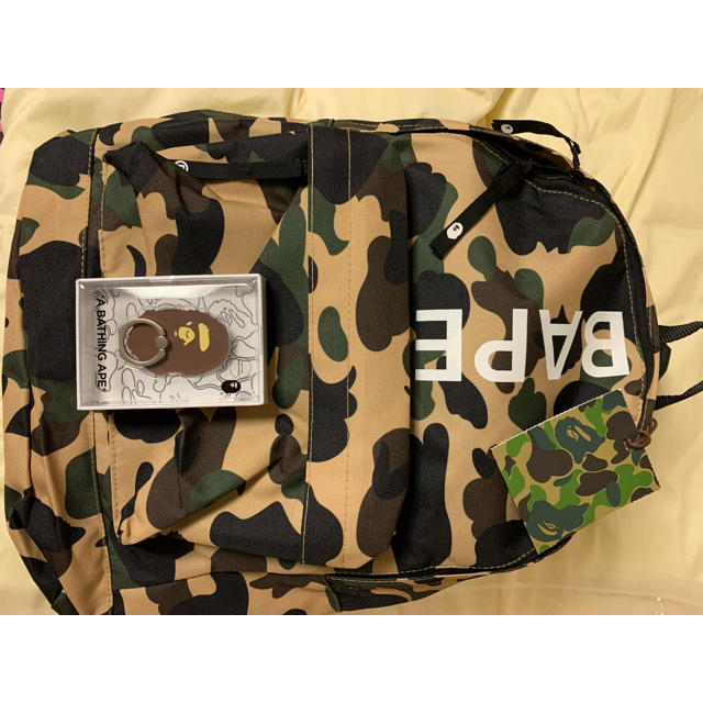 パーカー【新品未使用】A BATHING APE リュック バックパック 迷彩