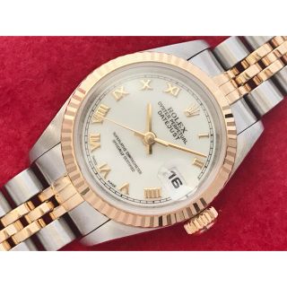 ロレックス(ROLEX)のロレックス 69173 18KYGコンビ OH仕上げ済 ギャランティ等付属品有(腕時計)