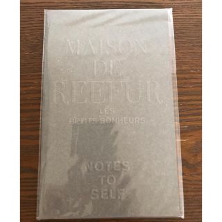 メゾンドリーファー(Maison de Reefur)のメゾンドリーファー　薄型ノート(ノート/メモ帳/ふせん)