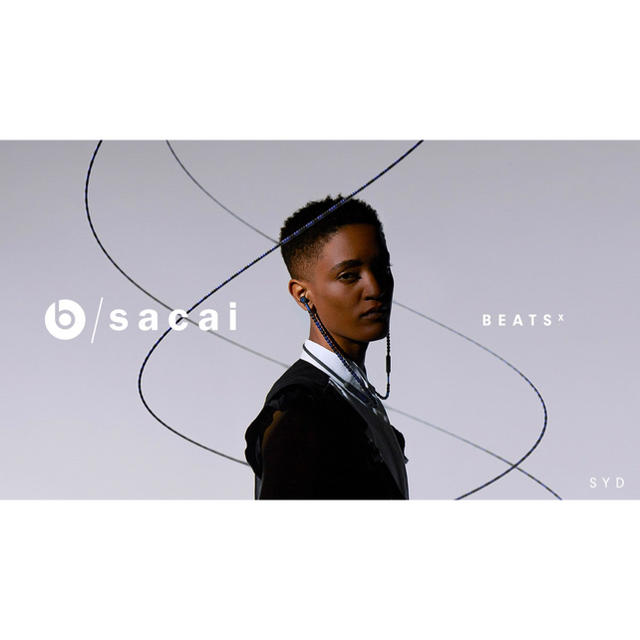 Beats by Dr Dre(ビーツバイドクタードレ)の新品 beatsX sacai ワイヤレス イヤホン スペシャルエディション スマホ/家電/カメラのオーディオ機器(ヘッドフォン/イヤフォン)の商品写真