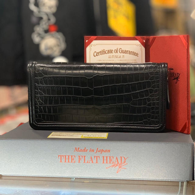 限定販売】 THE FLAT HEAD - 定価40万円オーバー THE FLAT HEAD 長財布