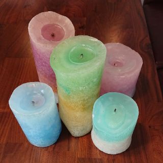 キャンドルジュン(candle june)の【数回使用済み】キャンドル5個 candle june(キャンドル)