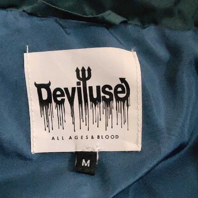 Deviluse(デビルユース)のDeviluse ダウンジャケット 14fw サイズM メンズのジャケット/アウター(ダウンジャケット)の商品写真