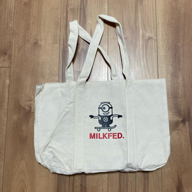 ミニオン(ミニオン)のあや様専用（3/1までお取置き）ミニオンズ × MILKFED.帆布トートバッグ レディースのバッグ(トートバッグ)の商品写真