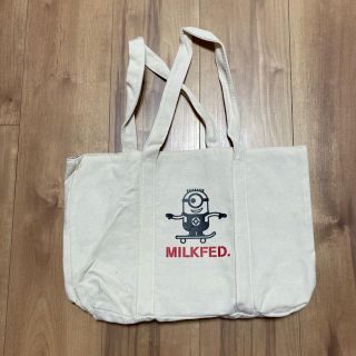 ミニオン(ミニオン)のあや様専用（3/1までお取置き）ミニオンズ × MILKFED.帆布トートバッグ(トートバッグ)