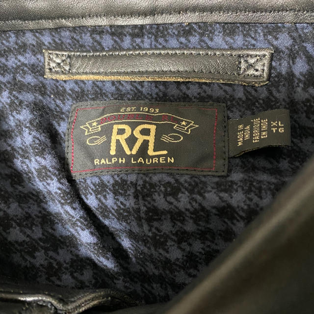 RRL(ダブルアールエル)の【新品】RRL 2019W Leather Car Coat XL メンズのジャケット/アウター(レザージャケット)の商品写真