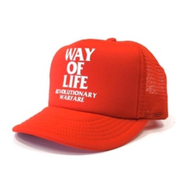 WAY OF LIFE 赤 キャップ 2020 木村拓哉 ラッツ 全国完売