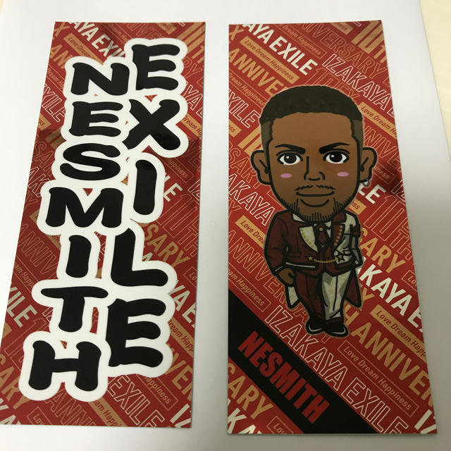 EXILE(エグザイル)のNESMITH EXILE 千社札 チケットの音楽(国内アーティスト)の商品写真