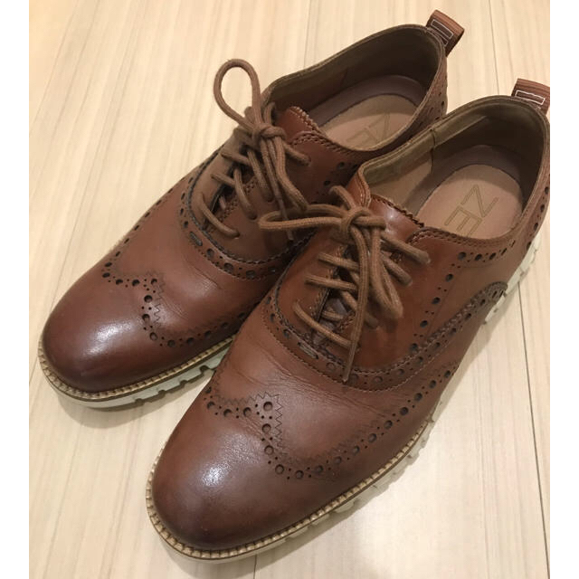 Cole Haan(コールハーン)のコールハーン ゼログランド ブラウン×アイボリー US9 正規品 メンズの靴/シューズ(スニーカー)の商品写真