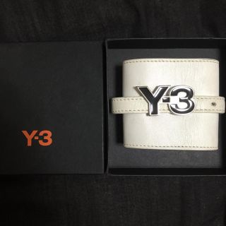 ワイスリー(Y-3)のレア！Y-3 レザーブレス(バングル/リストバンド)