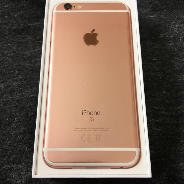 SIMフリー iPhone 6s Rose Gold 32GB