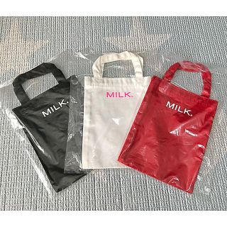 ミルク(MILK)のMILK  ミニミニトートバッグ  3色セット(トートバッグ)