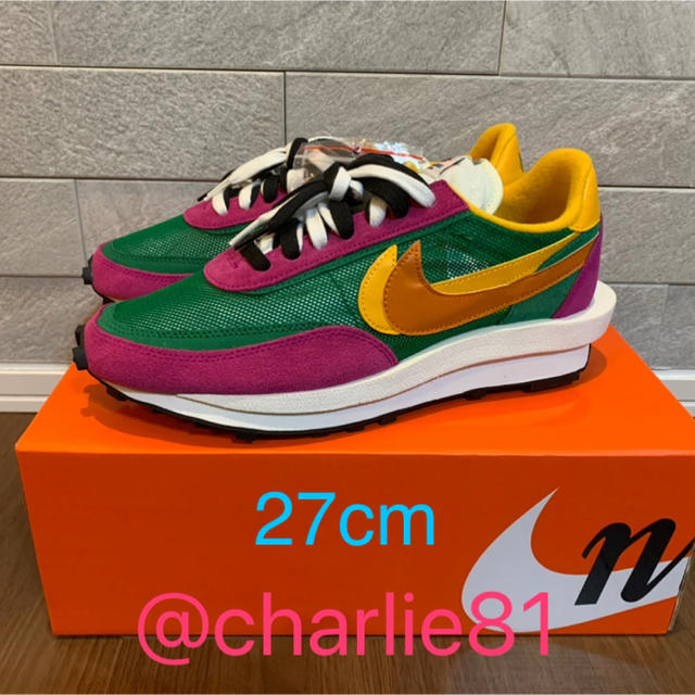 NIKE sacai LDWAFFLE 27cmスニーカー