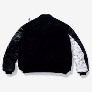 ダブルタップス(W)taps)の希少 XL wtaps × neighborhood W1 MA1 初売 限定(フライトジャケット)