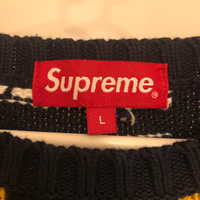 Supreme(シュプリーム)のSupreme - Big Letters Sweater L メンズのトップス(ニット/セーター)の商品写真
